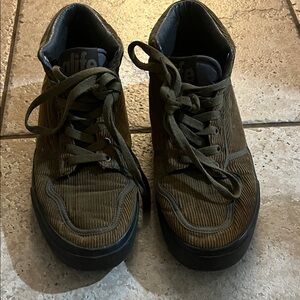 Alife Men's Olive Corduroy Sneakers